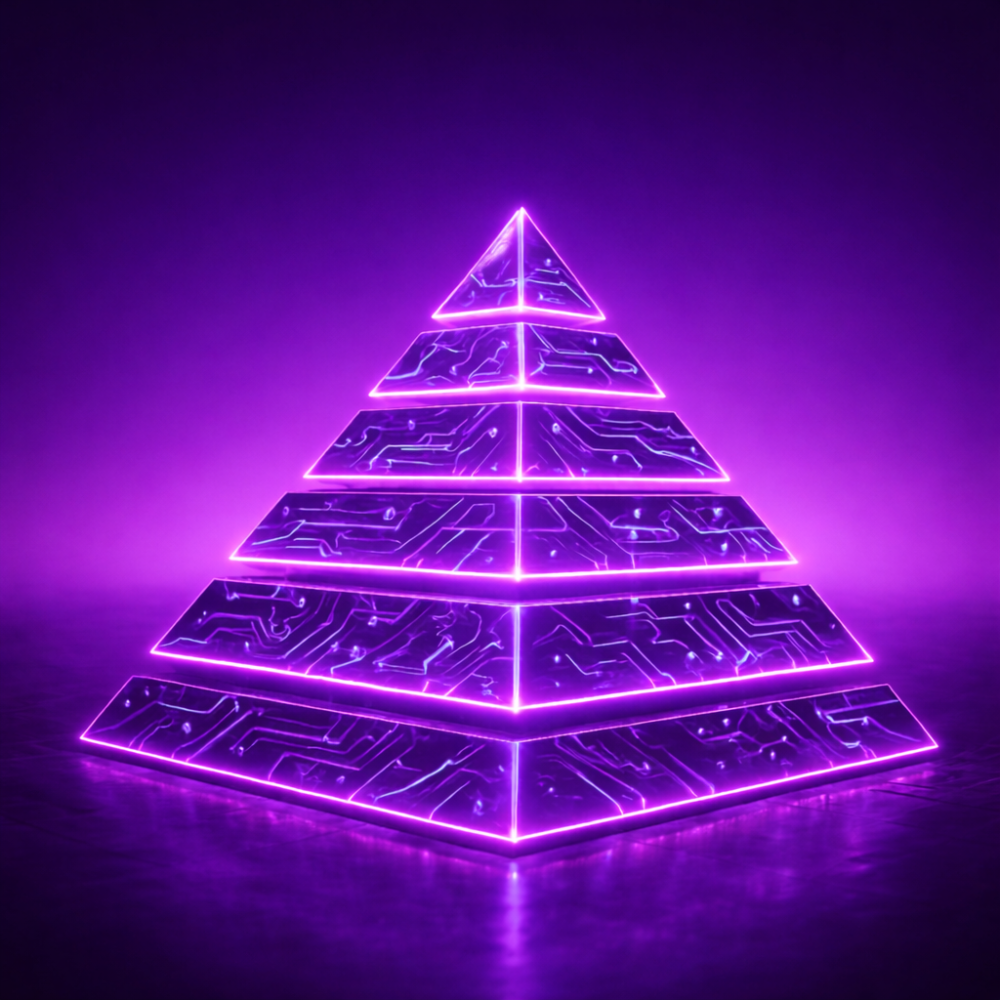 KI-Infrastruktur Pyramide